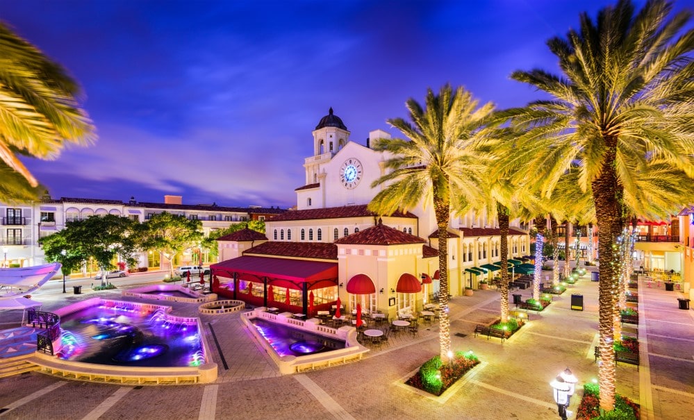 CityPlace, em West Palm Beach, Flórida